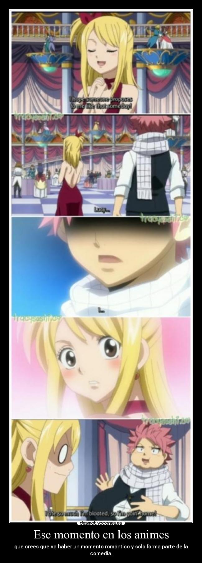 Ese momento en los animes -