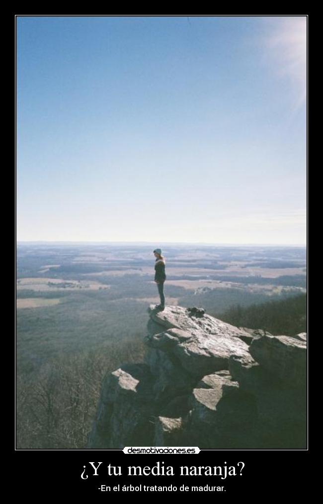 ¿Y tu media naranja? -