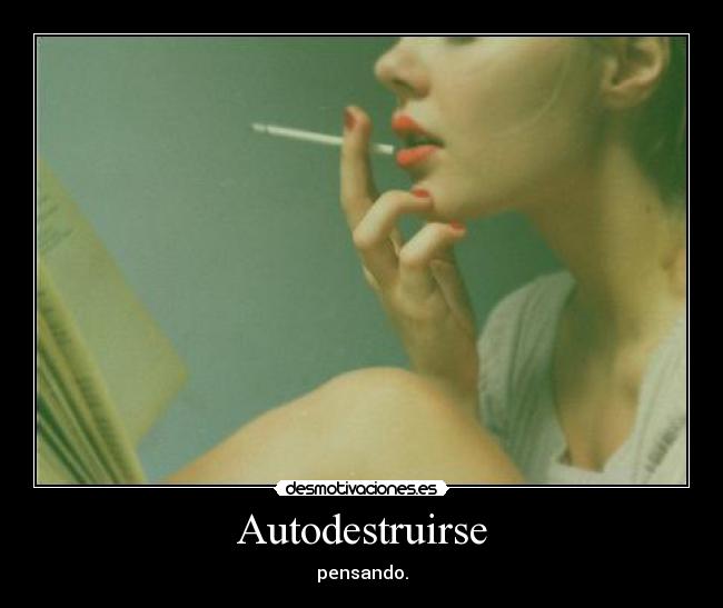 Autodestruirse - 