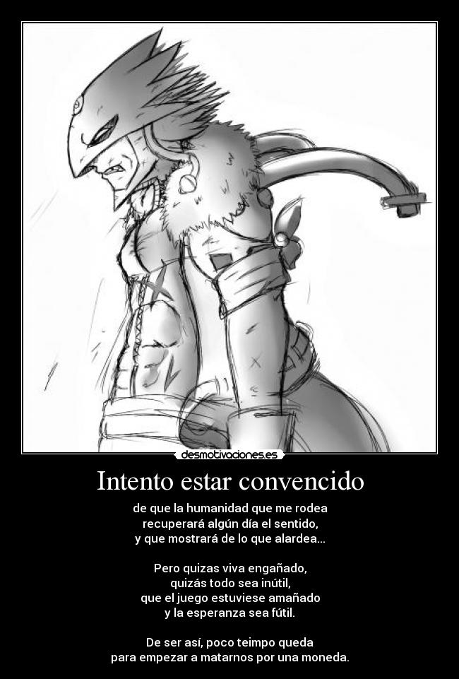 carteles poema espontaneo anime digimon beelzemon nigatsu harukaze sin humanidad desmotivaciones
