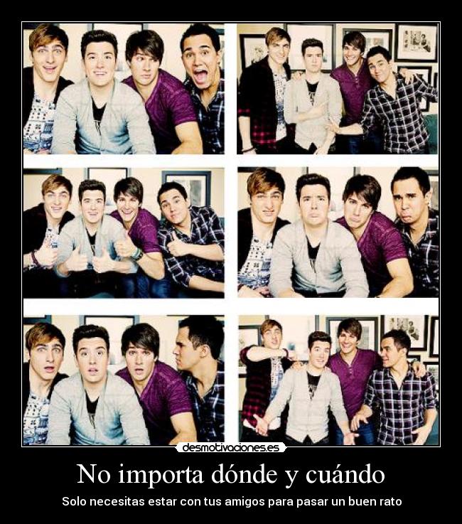No importa dónde y cuándo -