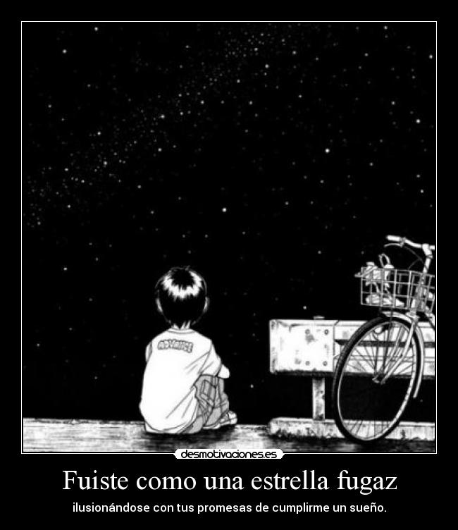 carteles anime estrella fugas desmotivaciones