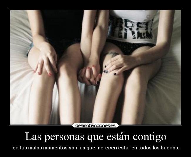 Las personas que están contigo - 