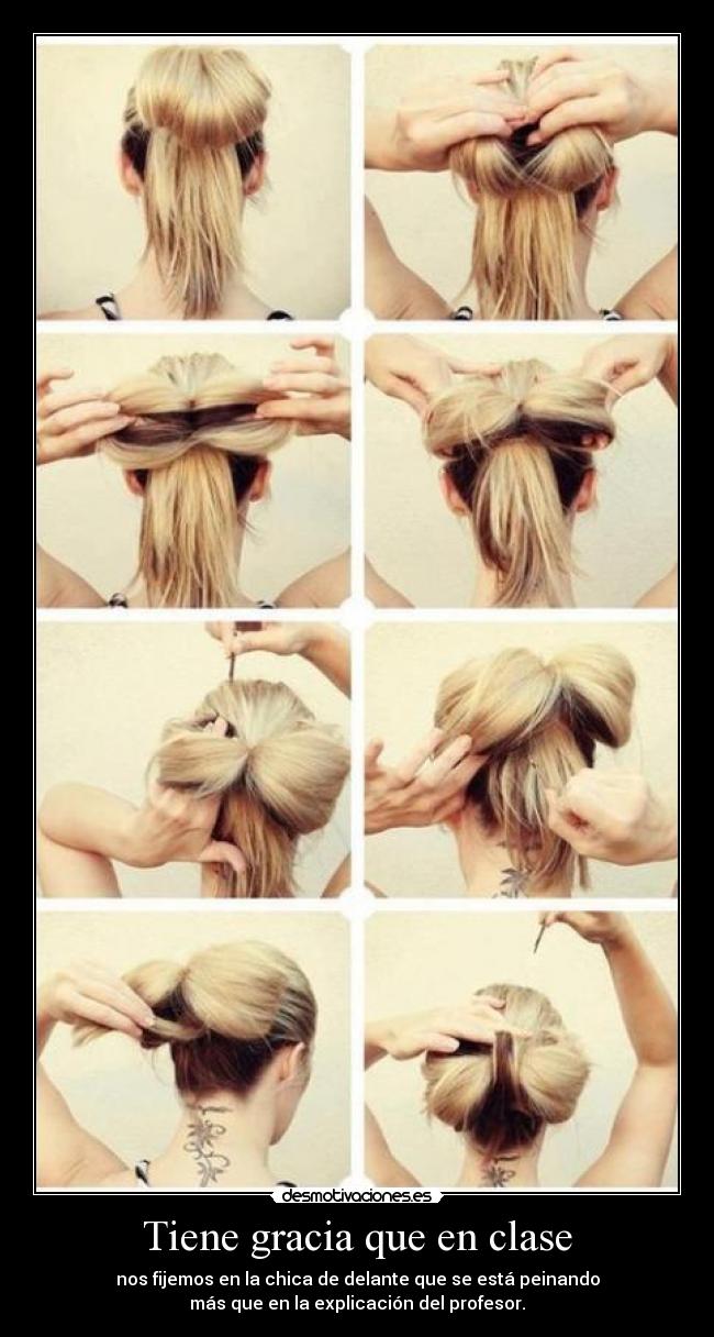 Tiene gracia que en clase - 
