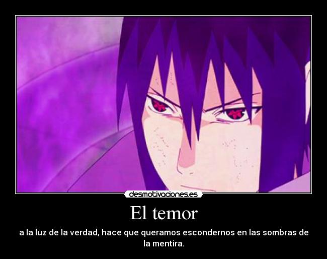 El temor -