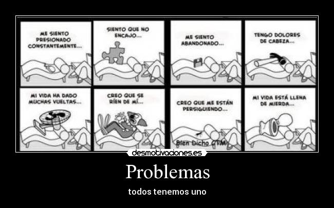 carteles problemas problemas desmotivaciones