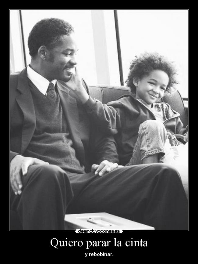 Quiero parar la cinta -