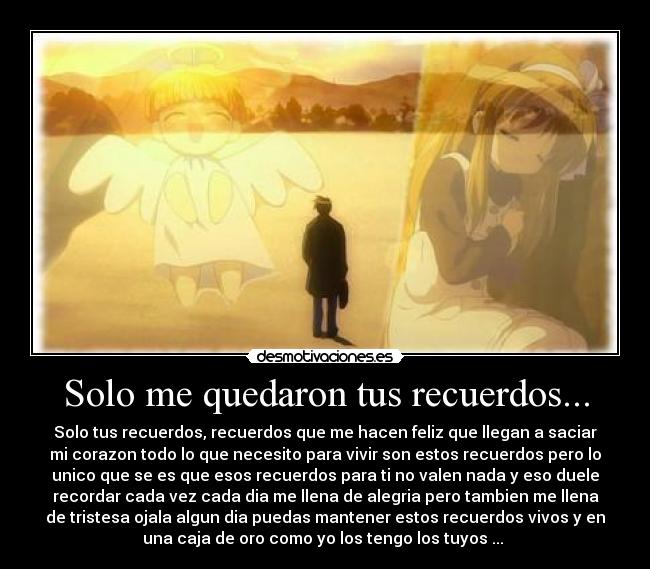 carteles recuerdos saory desmotivaciones