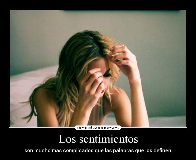 Los sentimientos - 