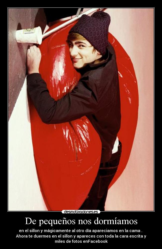 De pequeños nos dormíamos - 