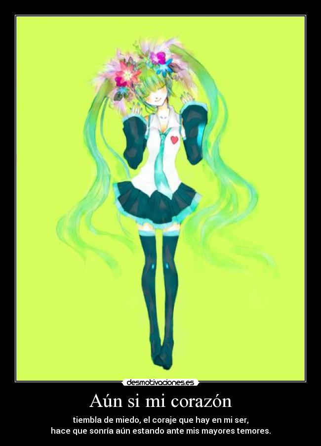 Aún si mi corazón -