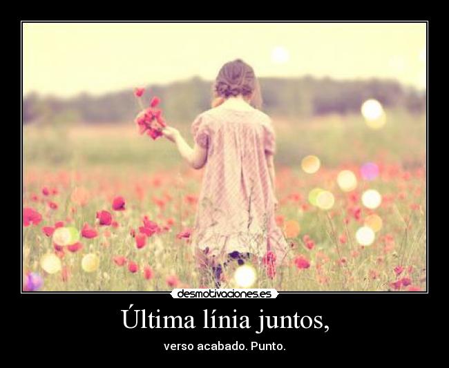 Última línia juntos, -