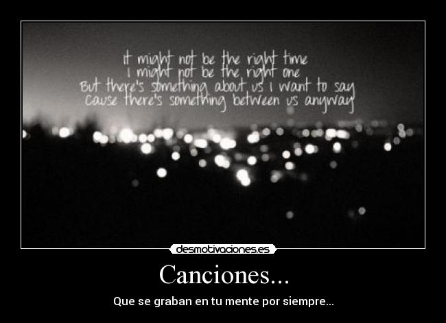 Canciones... - 