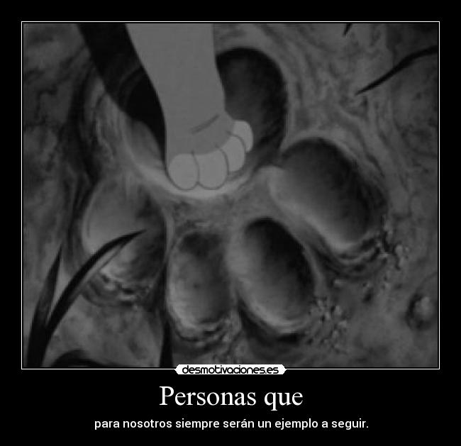 Personas que - 