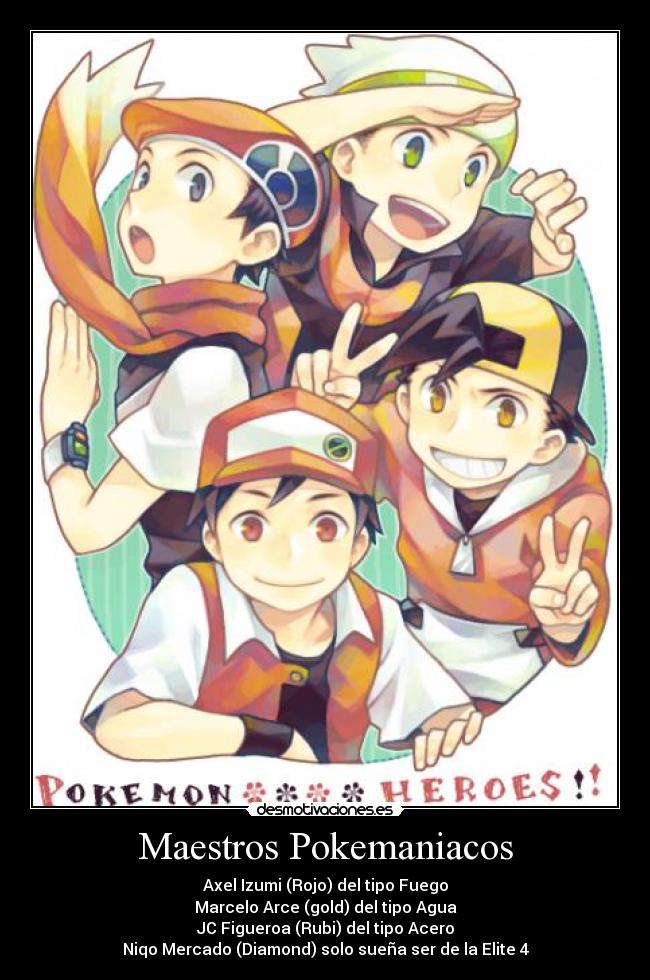 Maestros Pokemaniacos - 