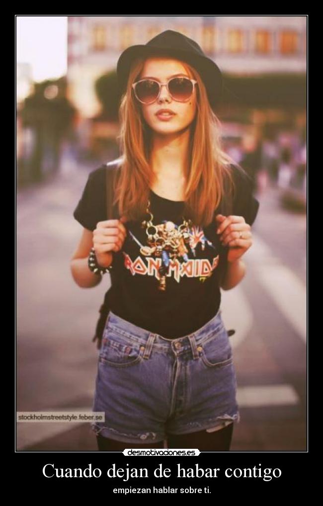 Cuando dejan de habar contigo -