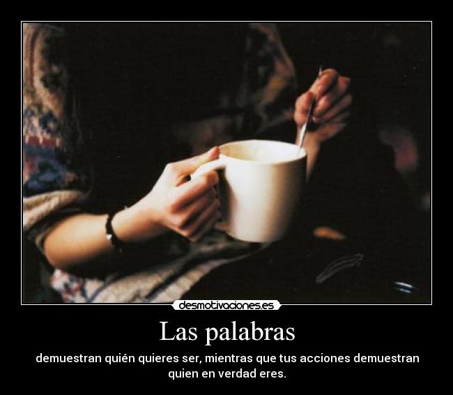 Las palabras -