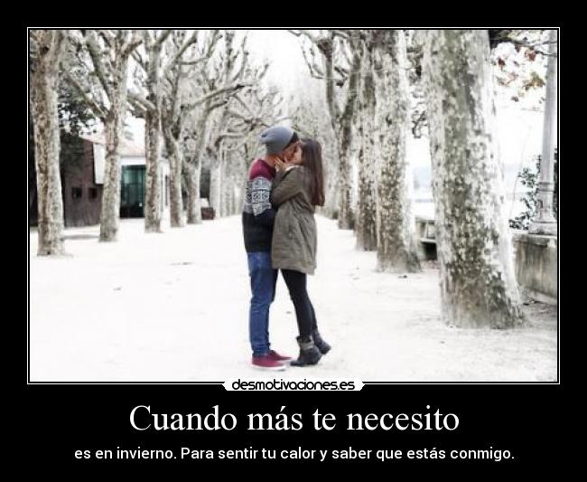 Cuando más te necesito -