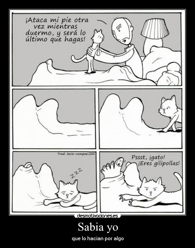 Sabia yo - que lo hacian por algo