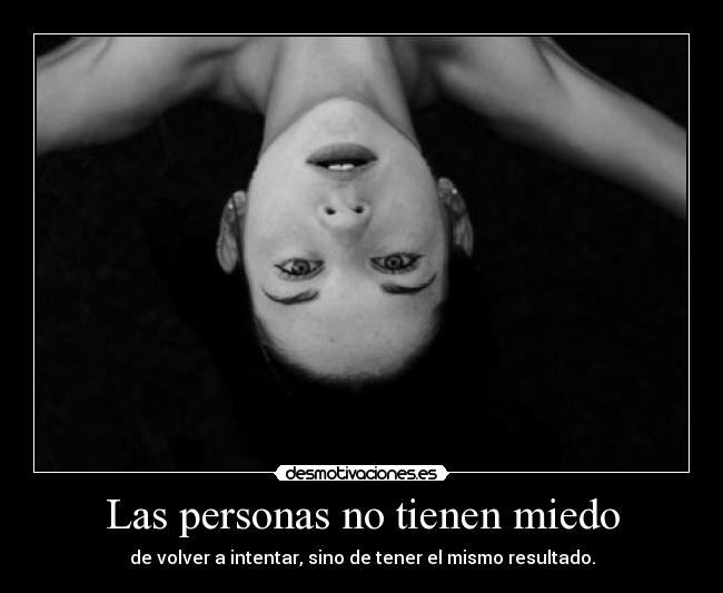 Las personas no tienen miedo - 