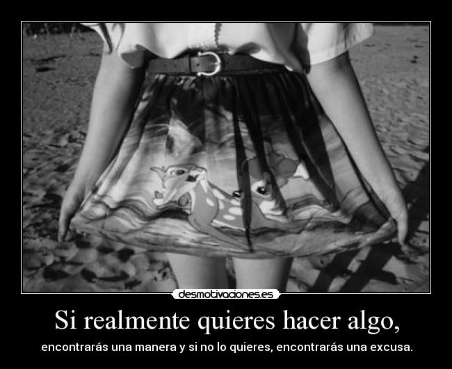 carteles siempre excusas desmotivaciones