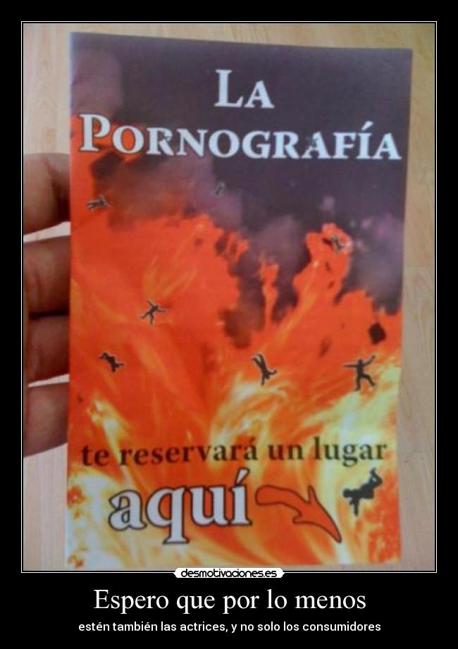 Espero que por lo menos -