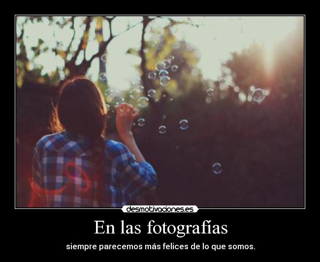 En las fotografías - 