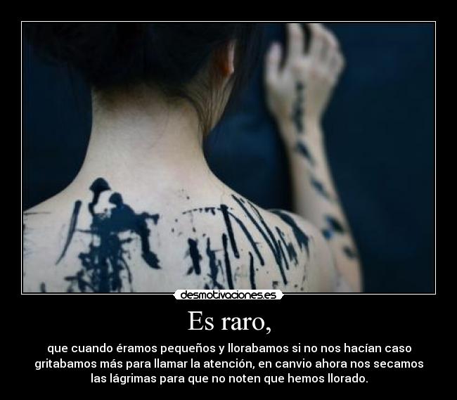 Es raro, - 