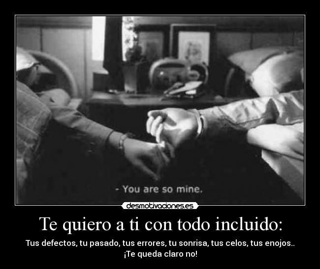YO QUIERO TODO DE TI yo quiero todo de ti: