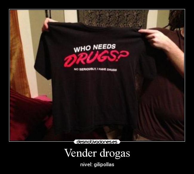 Vender drogas - 