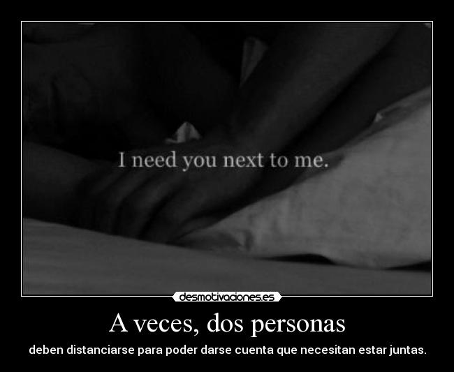 A veces, dos personas -