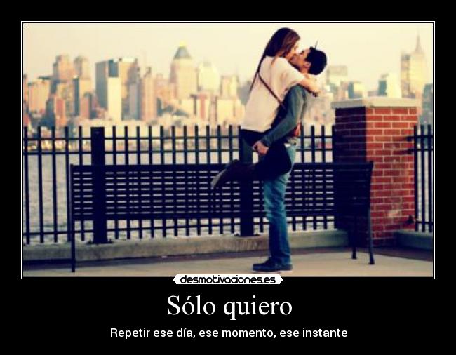 Sólo quiero - 