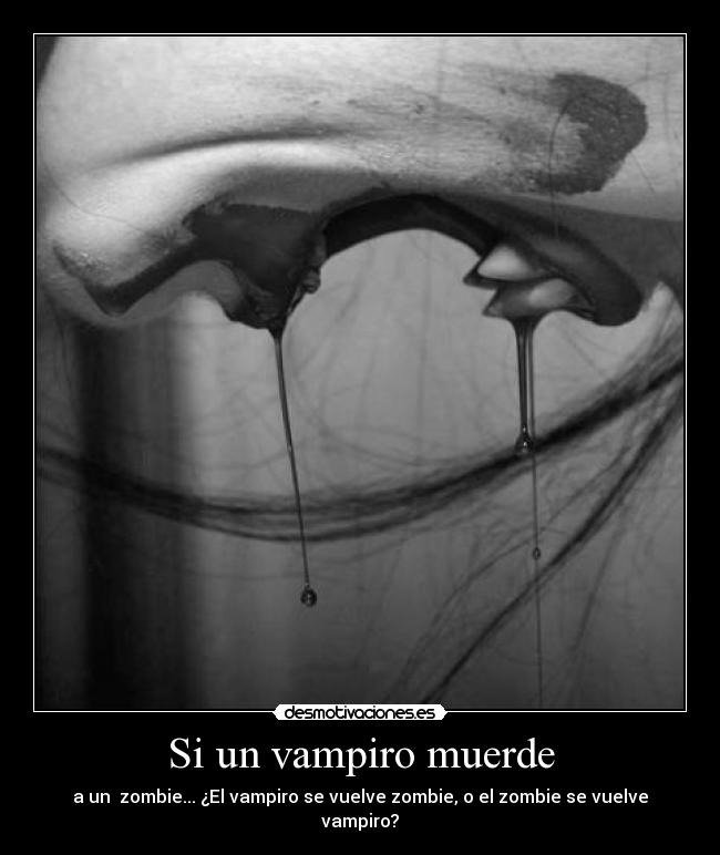 Si un vampiro muerde -