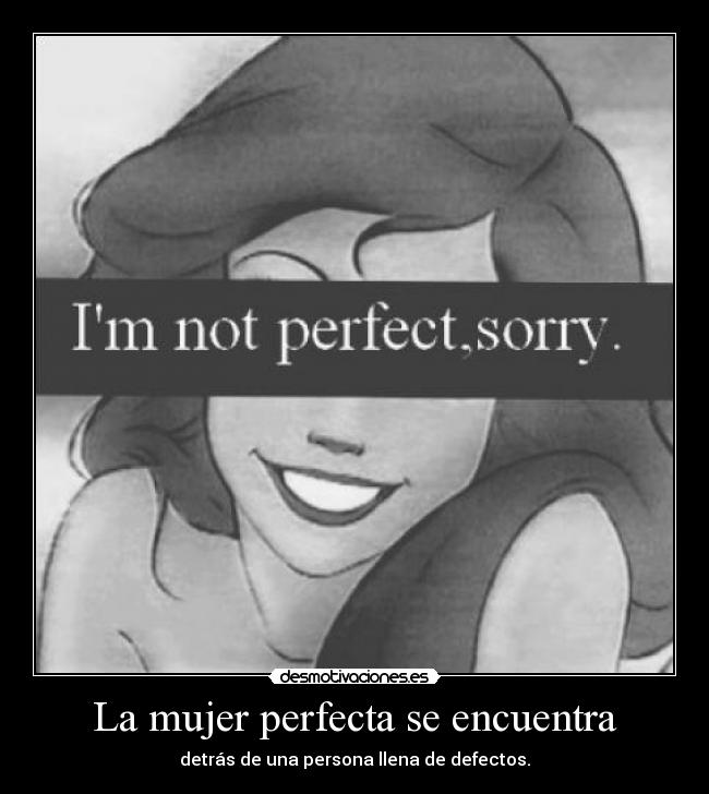 La mujer perfecta se encuentra - 