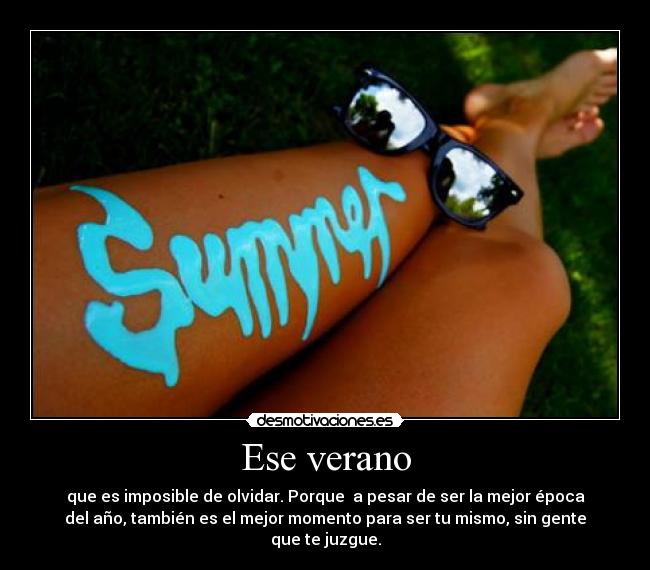Ese verano -