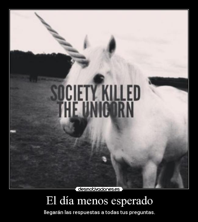 El día menos esperado -