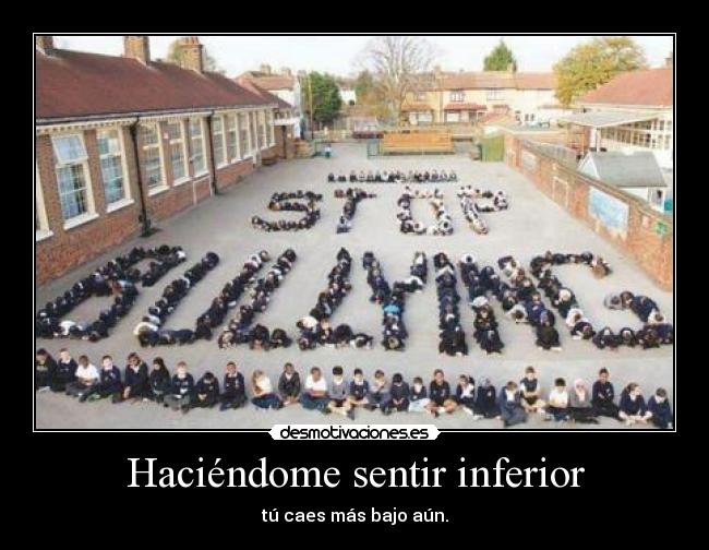 carteles bullying desmotivaciones