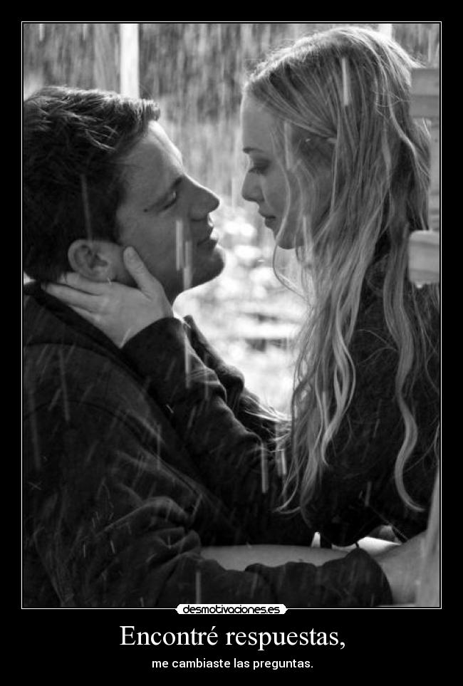 Encontré respuestas, - 