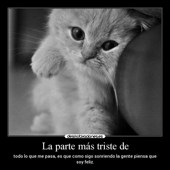 La parte más triste de - 