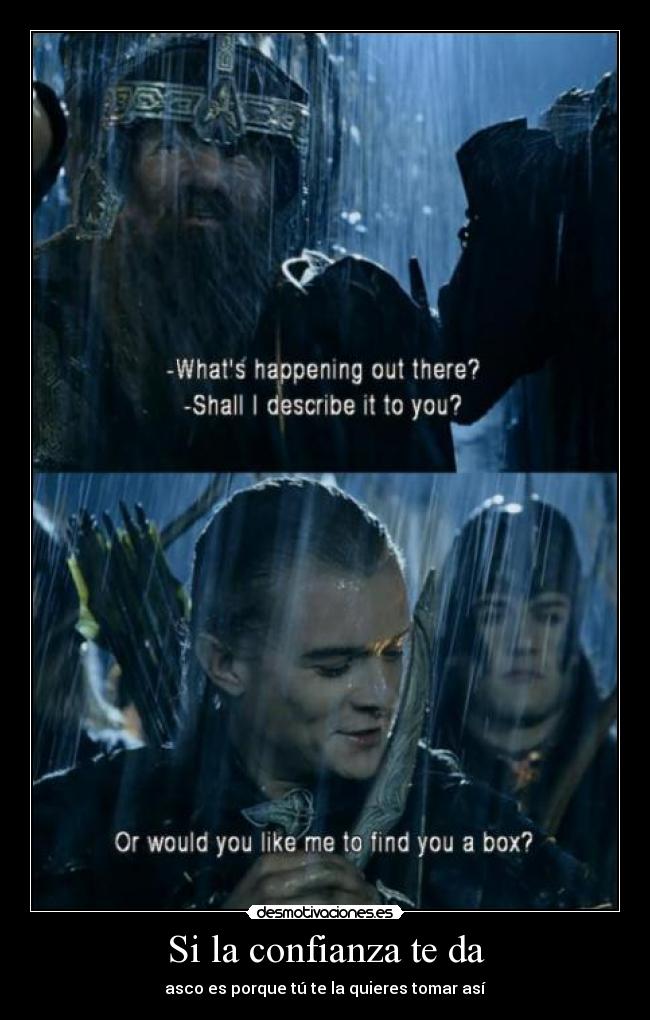 Si la confianza te da - 