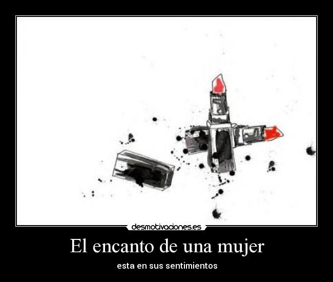 carteles mujer encanto una mujer esta sentimientos desmotivaciones