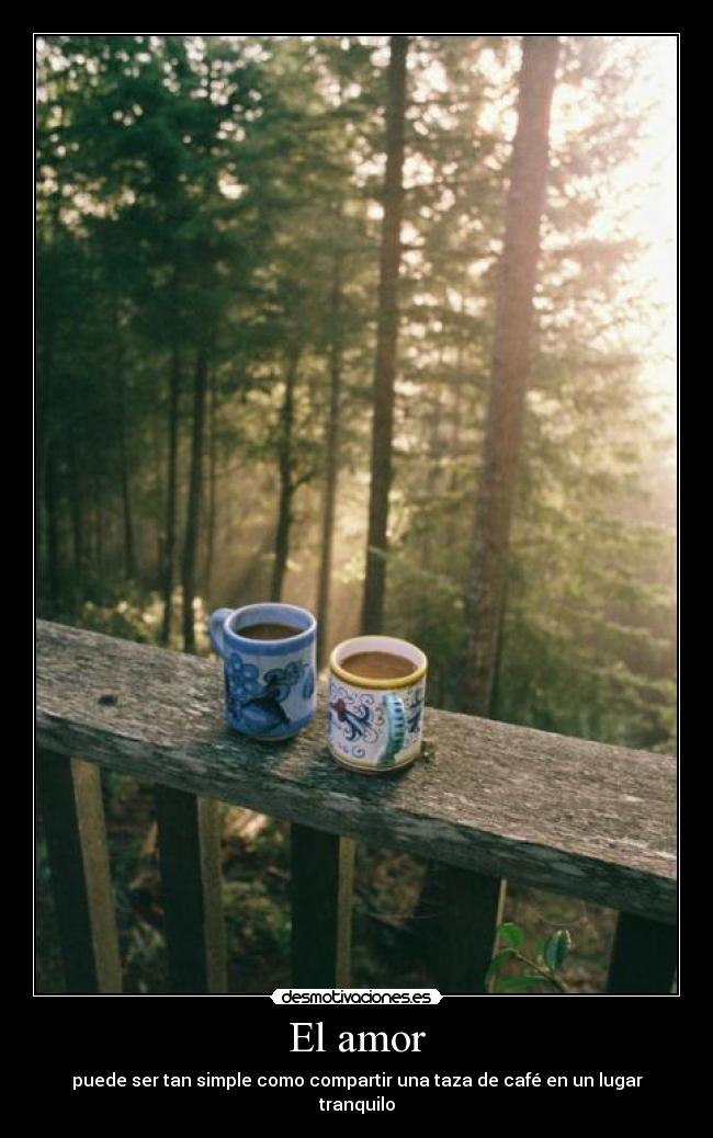 El amor -