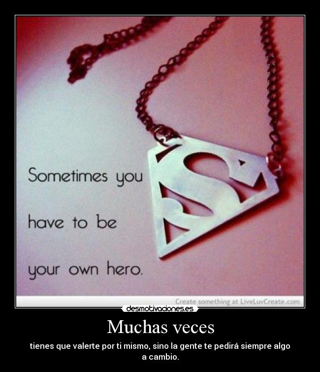 Muchas veces -