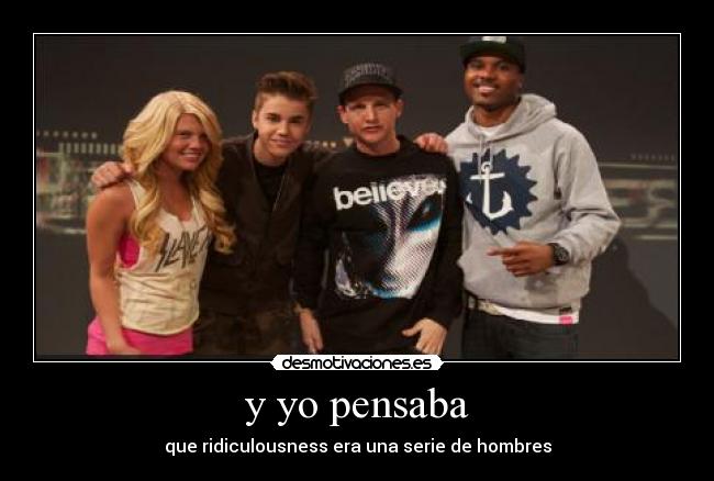 y yo pensaba - que ridiculousness era una serie de hombres
