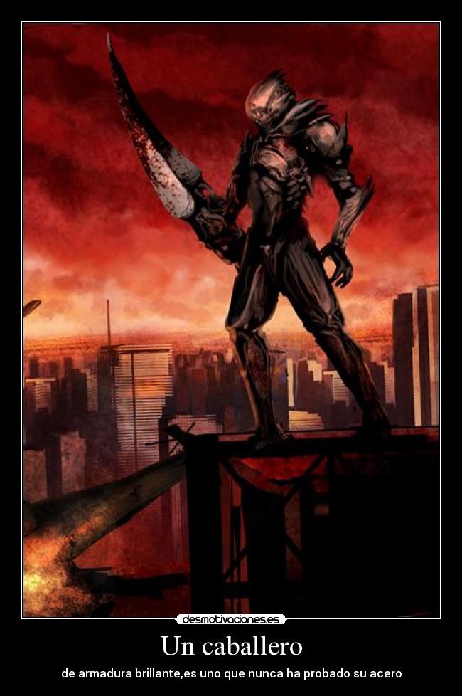 Un caballero -