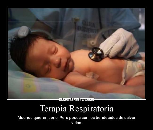 carteles terapia respiratoria desmotivaciones