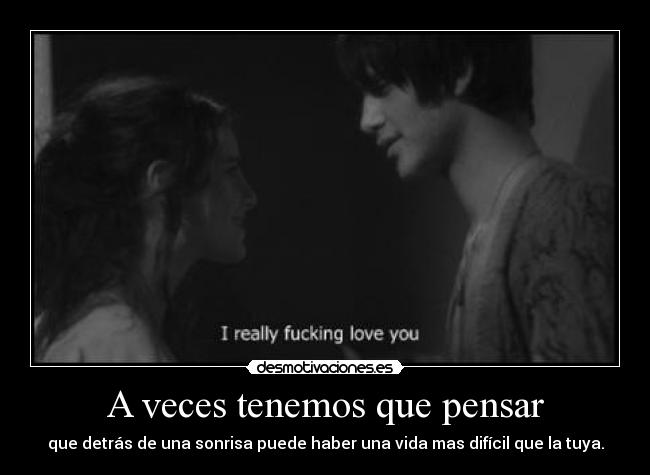 A veces tenemos que pensar - 