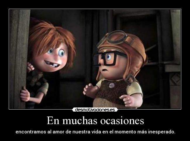 En muchas ocasiones - 