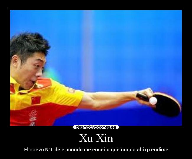 Xu Xin - El nuevo N°1 de el mundo me enseño que nunca ahi q rendirse