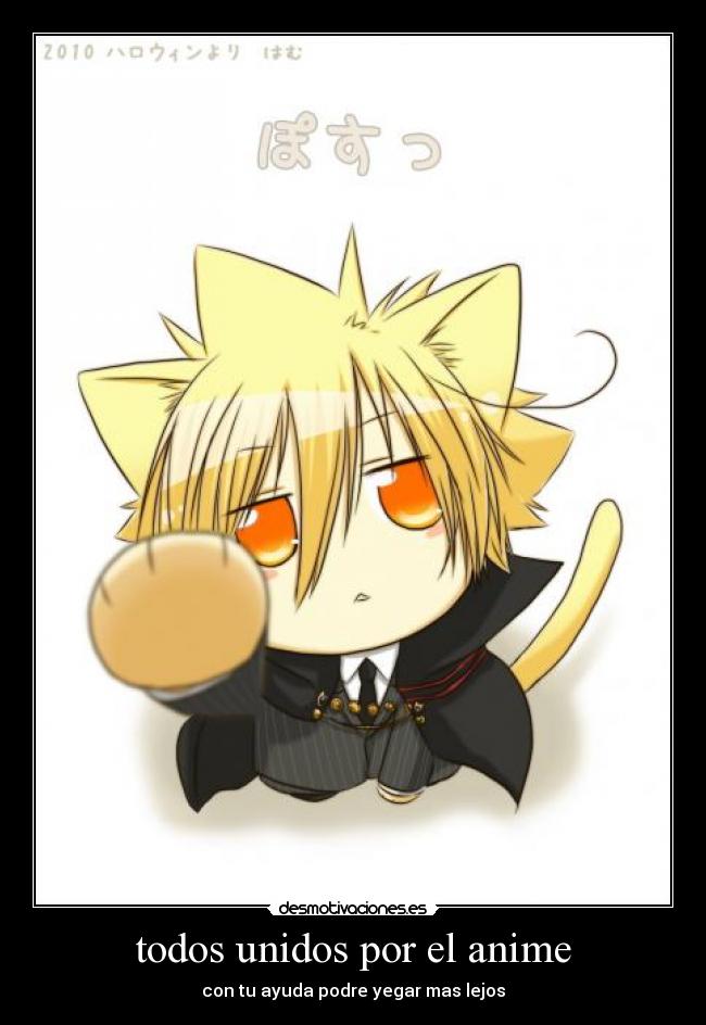 todos unidos por el anime -